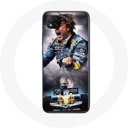 Case Xiaomi Redmi 9C Formule 1 Fernando Alonso F1-coureur