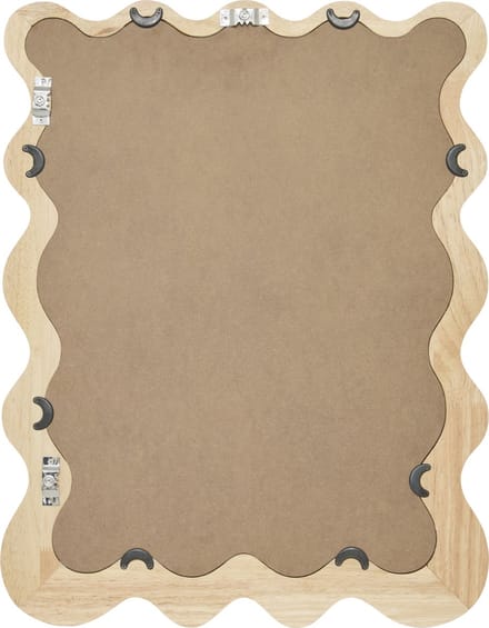 Atmosphera Brooke Houten Wandspiegel - 62x48cm - Naturel