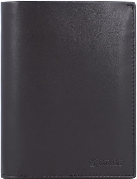 Esquire Leren Portemonnee New Silk Wallet High with Flap L Brown Bruine