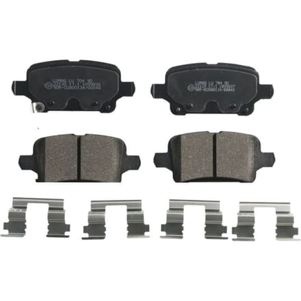 Remblokset BRECK 22129 00 704 00, achter