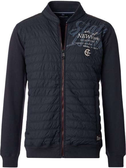 Casa Moda Vest New York Collectie Opstaande Kraag - M