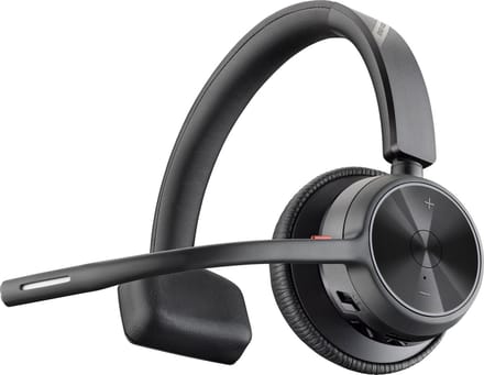 HP Poly Voyager 4310 USB-A Headset +BT700 Dongle On Ear headset Bluetooth Mono Zwart Noise Cancelling Volumeregeling, Microfoon uitschakelbaar...