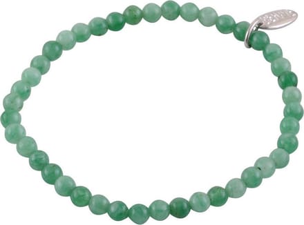 Behave - Rekarmband natuurstenen kraaltjes groen - minimal chic