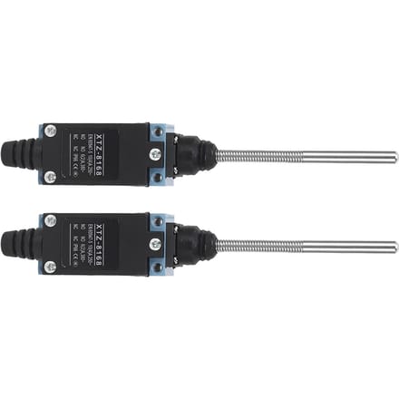 2 stuks Momentaire Eindschakelaar Bewegingsschakelaar Flexibele Spiraalveerstang voor CNC Freesmachine Laser Plasma Router
