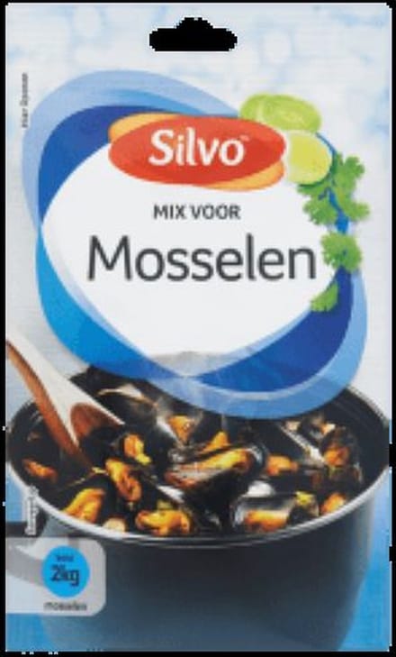 Silvo® | 10 x Mix voor Mosselen 20 gram | multipack | mosselkruiden |