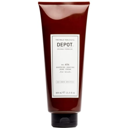 Dépôt, 400 Spécificités Rasage Non. 404, Allantoïne, Apaisant, Savon à Raser Crème, 400 ml
