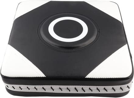 Wall Punch Bokszak Boks Training PU Focus Target Vecht Pad voor Sanda Taekwondo-Zwart wit