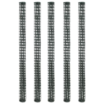 vidaXL - Tuinhekken - gaas - 5 - st - 1x1,2 - m - HDPE - groen