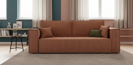Luxe Uitschuifbare Slaapbank – 255x105 cm – Industrohome