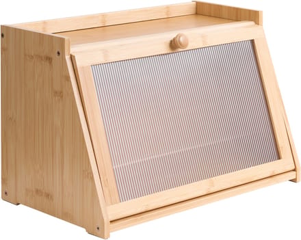 FARINE - Broodtrommel - Lichtbruin - Bamboe