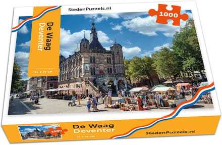 Stedenpuzzels - De Waag Deventer - 1000 stukjes