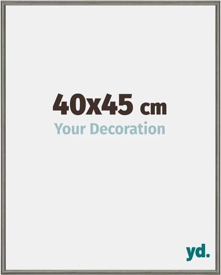 Your Decoration - Fotolijst 40x45 cm - Aluminium - Mercury Structuur - New York