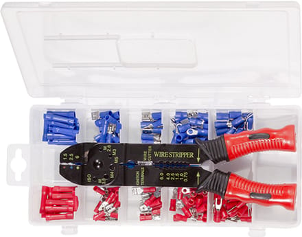 LogiLink Krimptang met assortiment krimphulzen