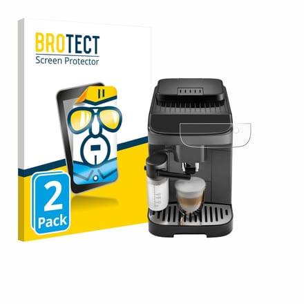 BROTECT - Screenprotector voor DeLonghi Magnifica Evo - Folie Beschermfolie transparant 2 Stuks