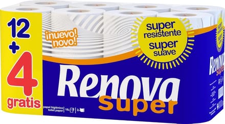 Toiletpapier Rollen - Zacht Papier - Dagelijks Gebruik - Dubbellaags Kwaliteit - 16 Stuks - Wit