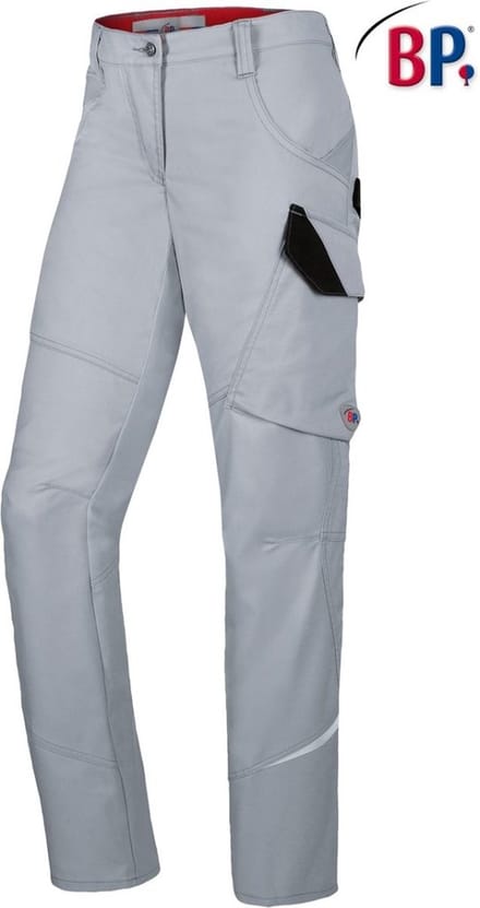 Werkbroek BP lichtgrijs slank model 1981 57051 - 54