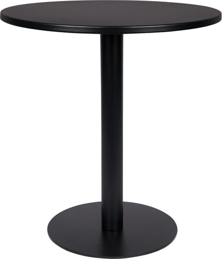 Zuiver Metsu Tuintafel/ Bistrotafel Rond 70 cm Zwart