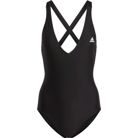 adidas Sportswear 3-Stripes Badpak - Dames - Zwart- 34