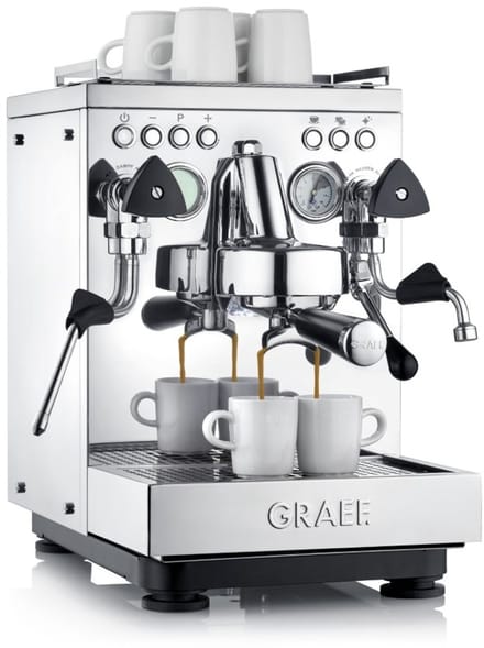 Graef Estessa Espressomachine Roestvrijstaal