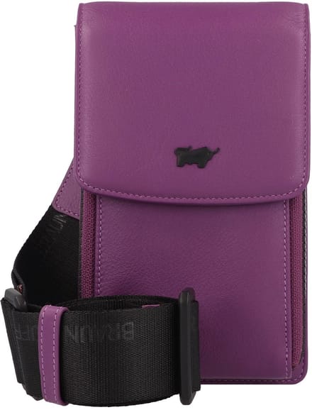 Braun Büffel Telefoontasje Capri Crossover Bag Viola Paars