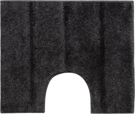 Casilin Ray WC-mat - 50 x 60 cm - Met uitsparing - Donkergrijs