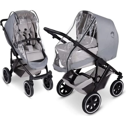 4-seizoenen regenbescherming voor 2-in-1 kinderwagen ABC Design Pram
