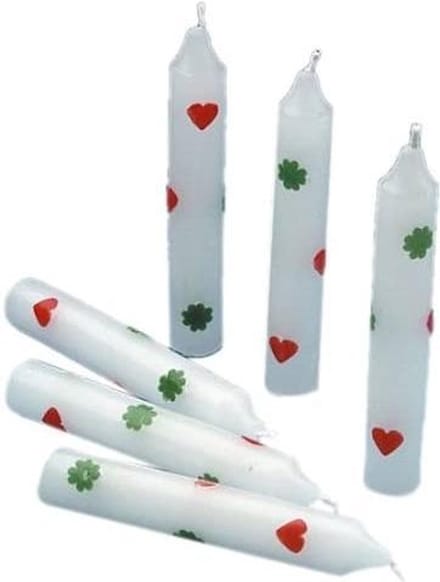 verjaardagskaarsen 13 cm wax 6 stuks