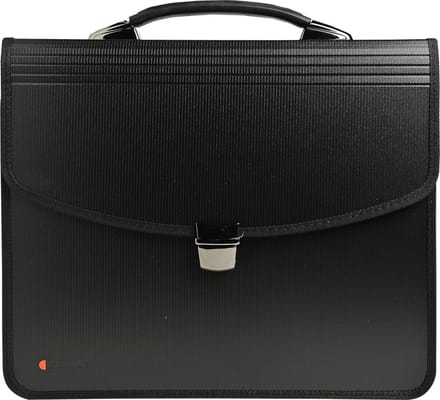Exacompta 5x Exactive®Exabag met handvat - rug van 60 mm -36x30x5cm cm voor A4 - Zwart - 59144E