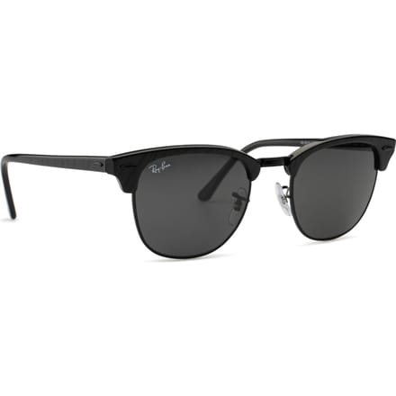 Zonnebril Ray-Ban Clubmaster RB3016-1305B1-51 Wrinkled Black On Black
