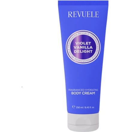 Revuele Fragranced Hydrating Body Cream Violet Vanilla Delight 250 ml