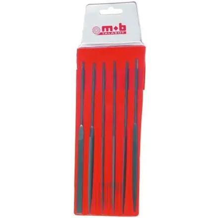 Set van 6 naaldvijlen MOB