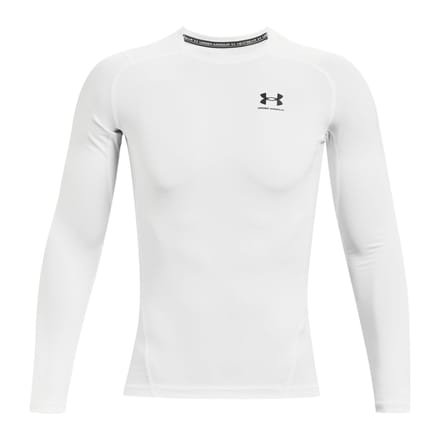 Under Armour Baselayer Hg Comp Longsleeve Ondergoed Met Lange Mouwen Wit K100