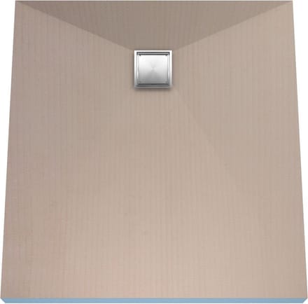 Betegelbare doucheplaat 90 x 150 cm Wiper Showerlay doucheput type Pure