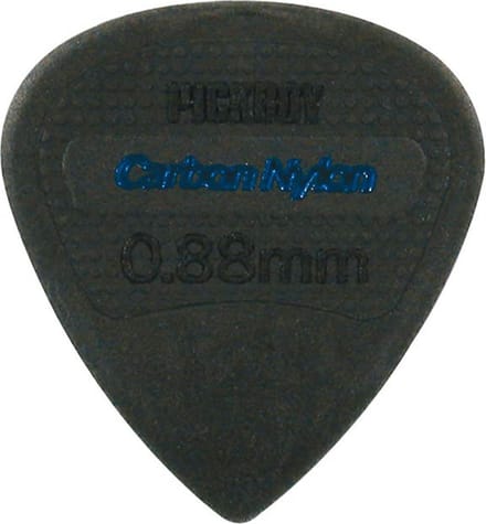 Pickboy GP200-088/S 0.88 mm Plectra Carbon Graphite 12-Pack Voor Elektrische Gitaren