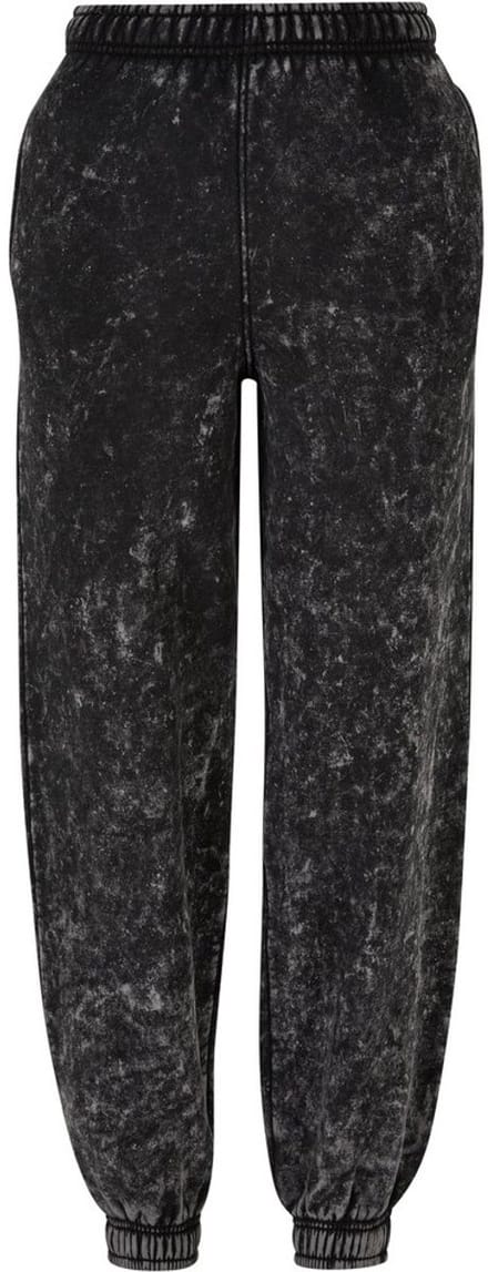 Urban Classics - Towel Washed Dames joggingbroek - 5XL - Zwart