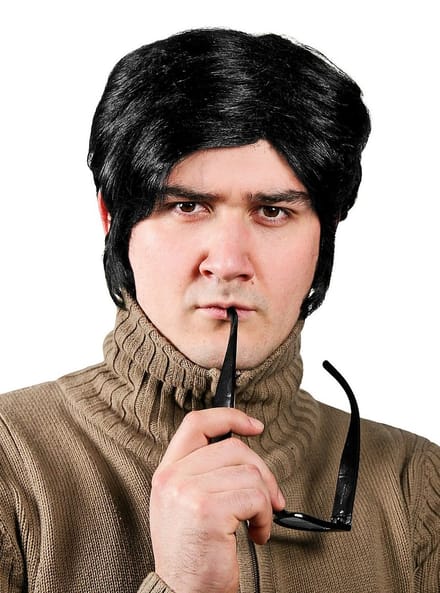 Jaren 60 Beatnik Pruik - Kostuum pruik voor carnaval