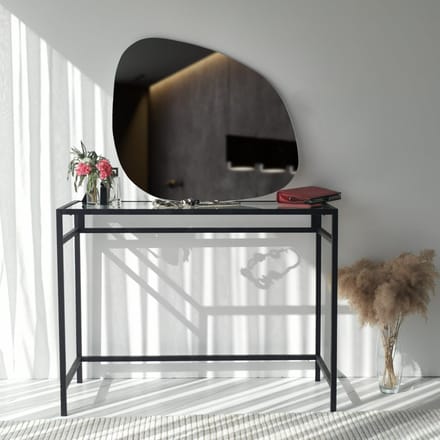 Soho Spiegel | 100% MDF | Wit - Emob - Spiegels - Zwart - MDF