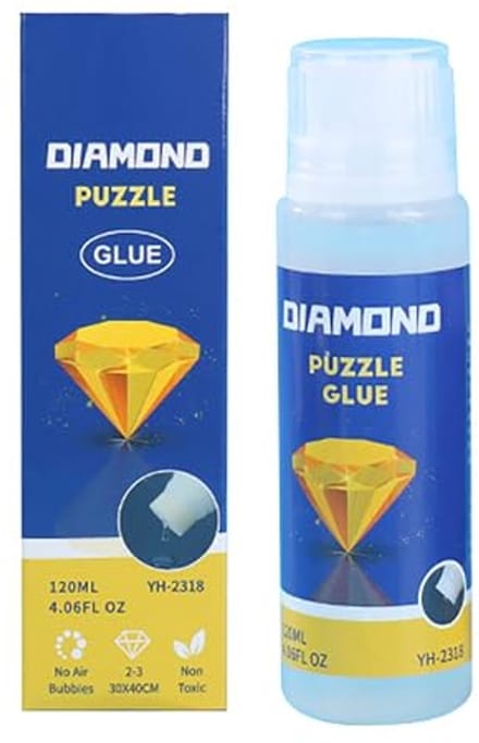Transparante Afdichting voor Diamantschilderen - 120ml Sneldrogende Lijm