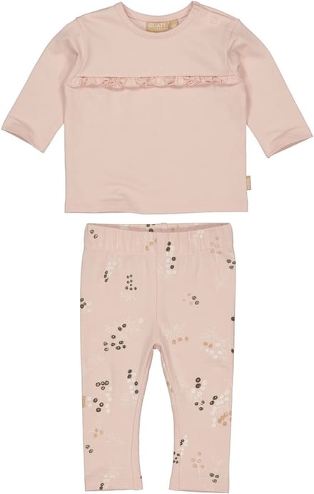Shirt Fenna en Broek Flora roze maat 62