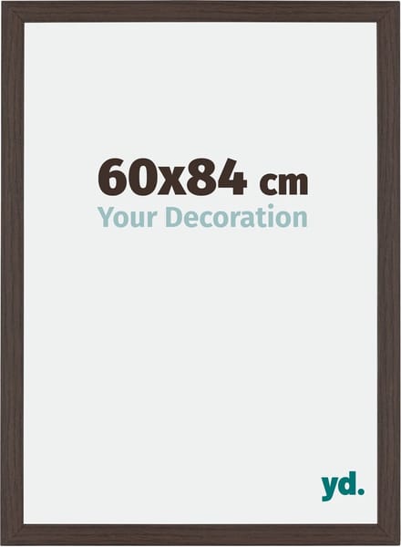 Your Decoration - Fotolijst 60x84 cm - MDF - Eiken Donker - Mura