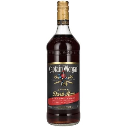 Captain Morgan DARK RUM 40% Vol. 1l