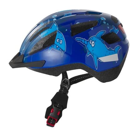 CRIVIT Kinder fietshelm (maat xs haai)