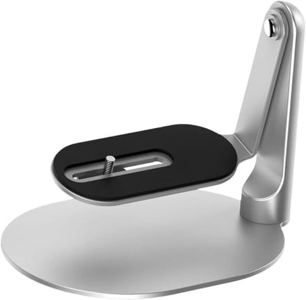 Projectorvoet - Projectorstandaard - Filmavond Thuis - 360 Graden Draaibaar - 17 x 13 cm - Zwart