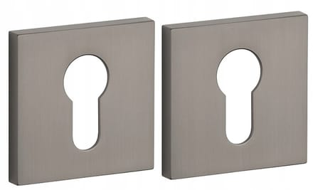 Stijl Vierkant Rozet Titanium Slim - Deurbeslag
