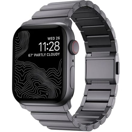 Nomad Apple Watch aluminium band (space grey)