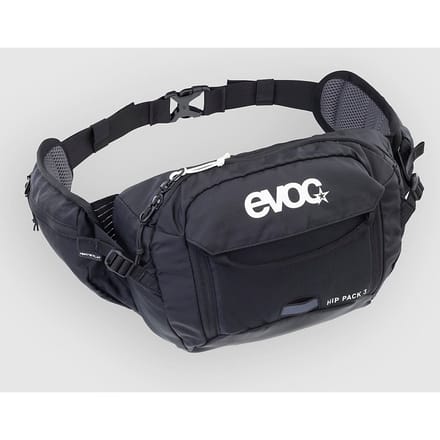 Evoc 3 + Hydration Bladder 1,5 Bike Heuptas zwart