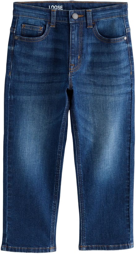 Next - Jongens - Stretchjeans met ruimvallende pasvorm - Blauw