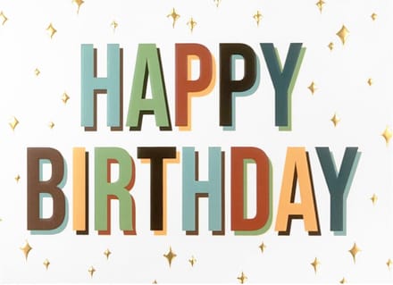 Kaart - Daisy - Happy birthday - DSY043