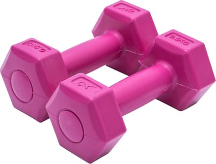 Xq Max Dumbbell 0,5 Kg Cement 2 Stuks Roze