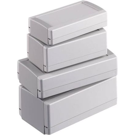 OKW TOP-TEC 123 HI 123 HI Universele behuizing 123 x 68 x 45 ABS Grijs, Wit 1 stuk(s)